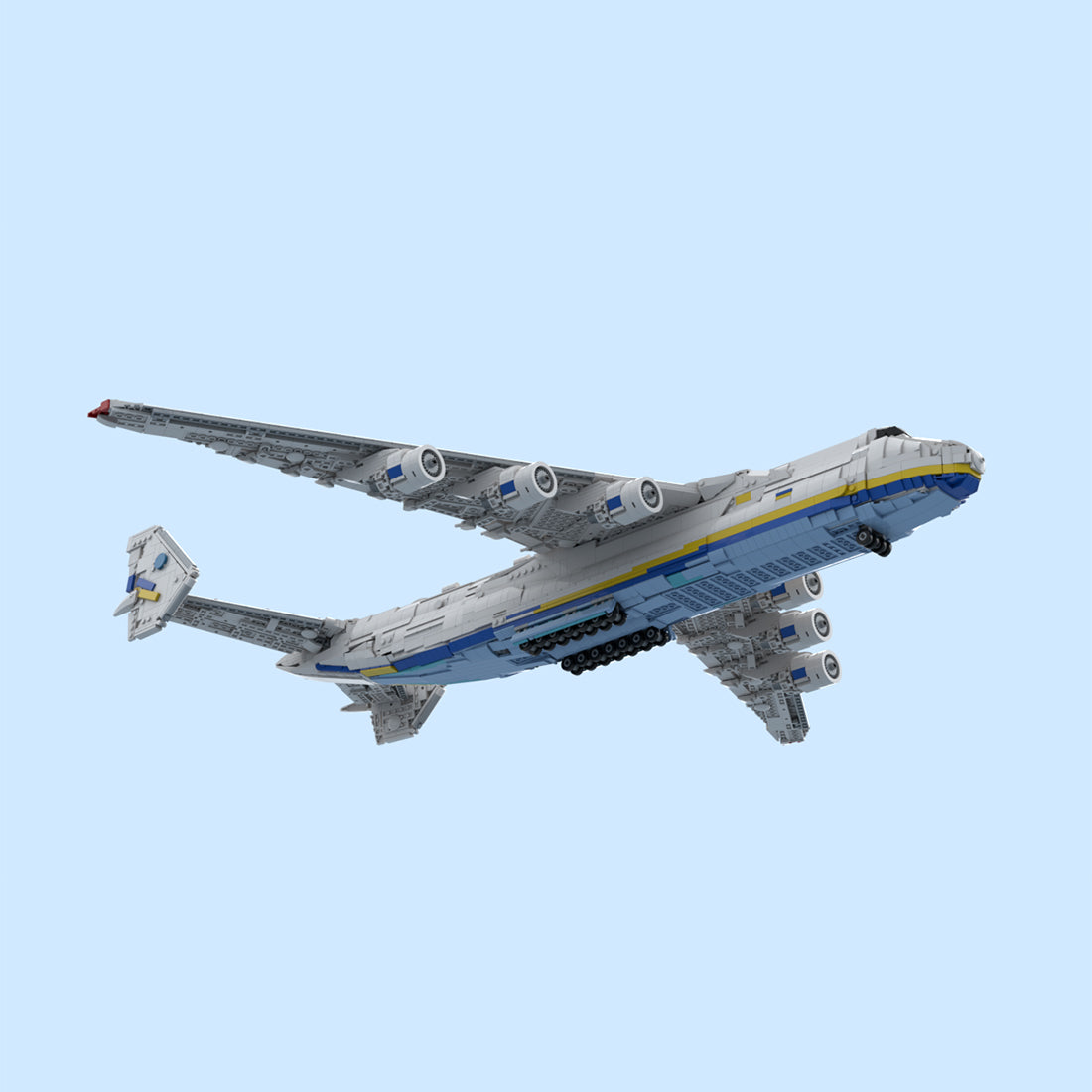 MOC-275328 Antonov AN-225 Mriya 1:90 Scale Building Blocks