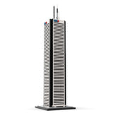 MOC-243505 1:800 Scale First Canadian Place Building Blocks