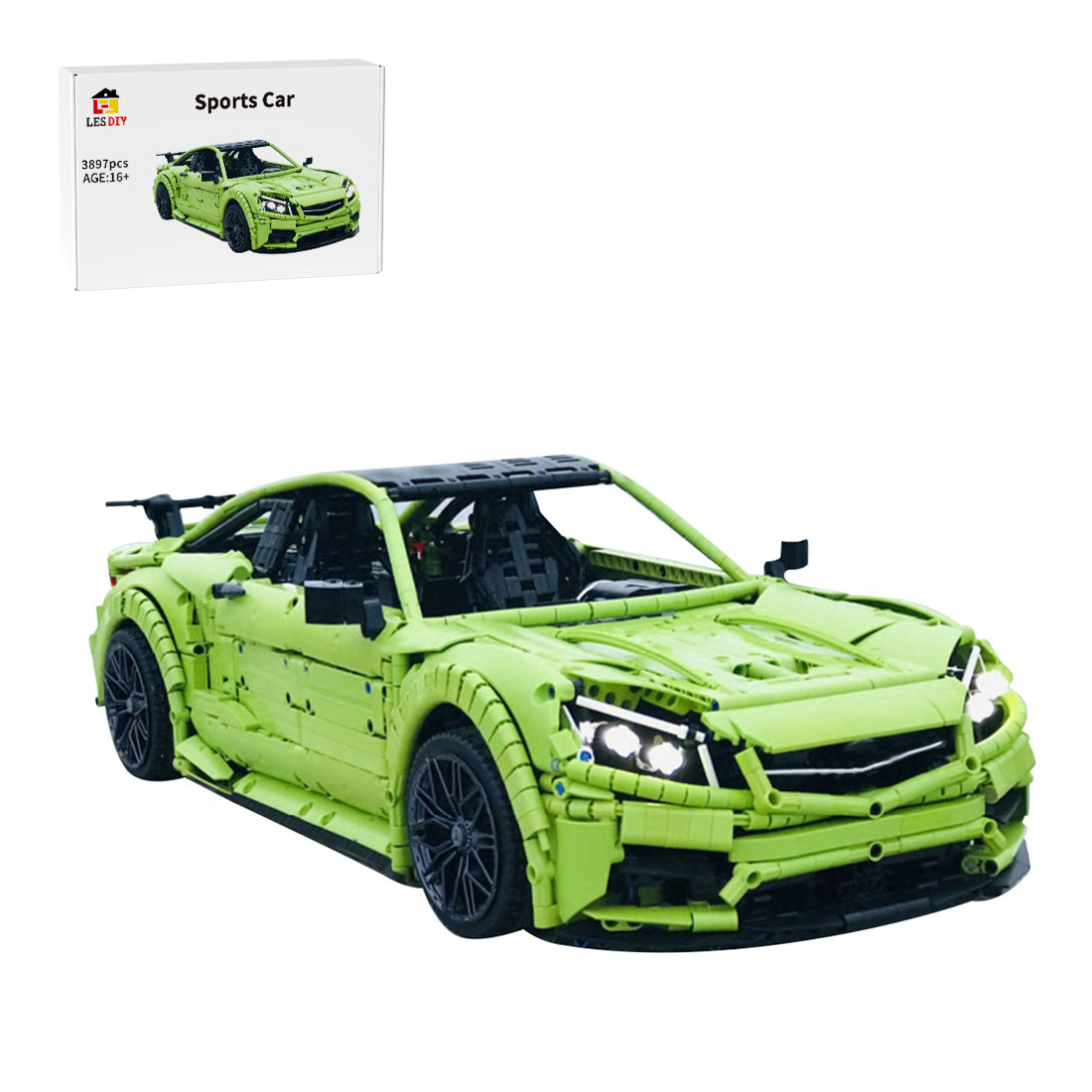 MOC-60193 Mercedes Benz C63 AMG - Dynamic | LesDiy