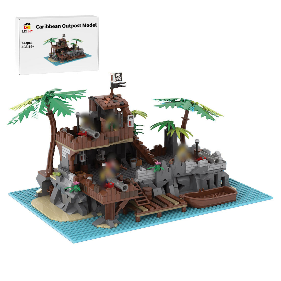 MOC-168202 Caribbean Outpost Building Blocks