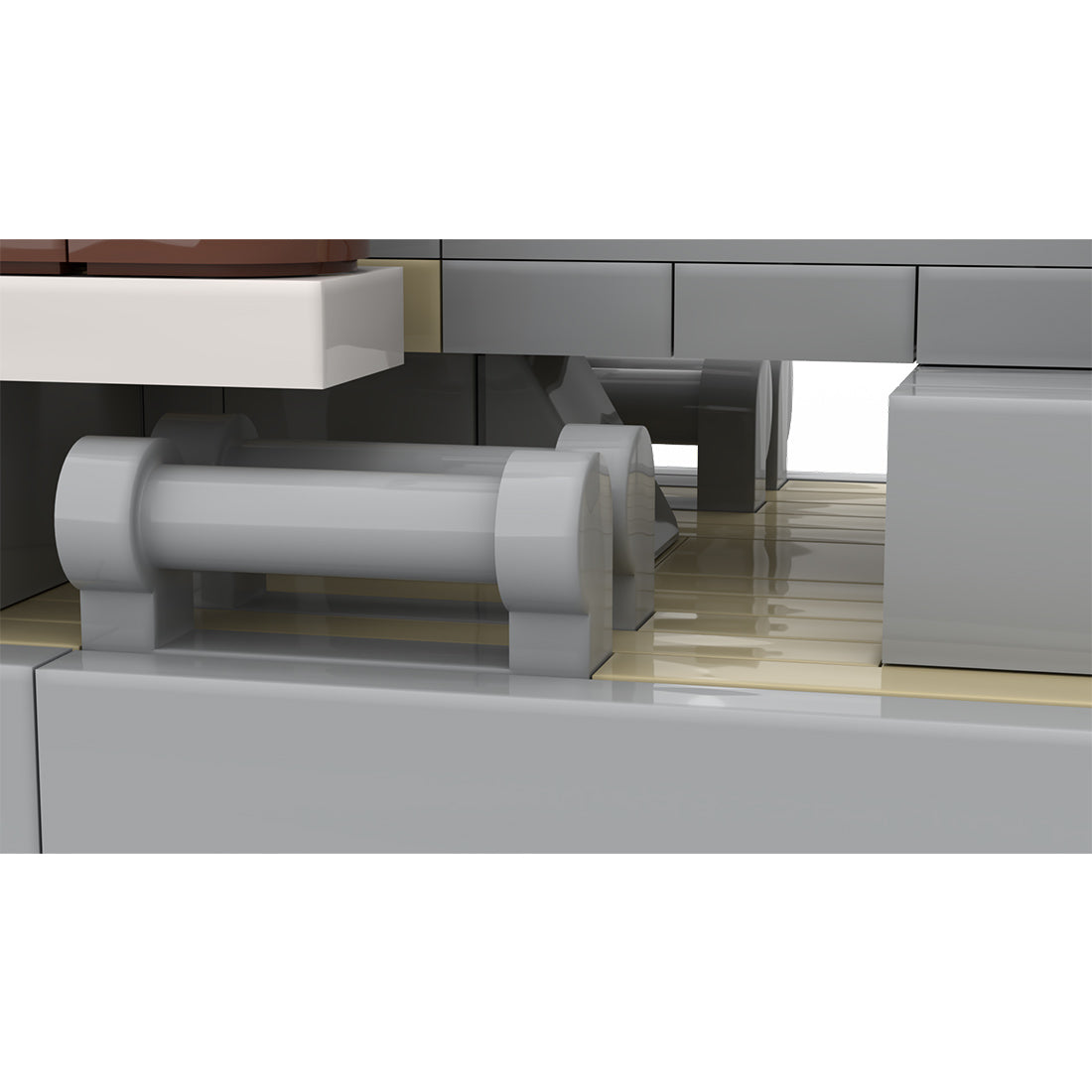 1/300 German Military Königsberg Light Cruiser Building Blocks