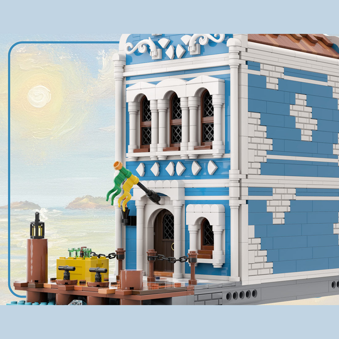 MOC-251241 Crossed Swords Tavern Building Blocks