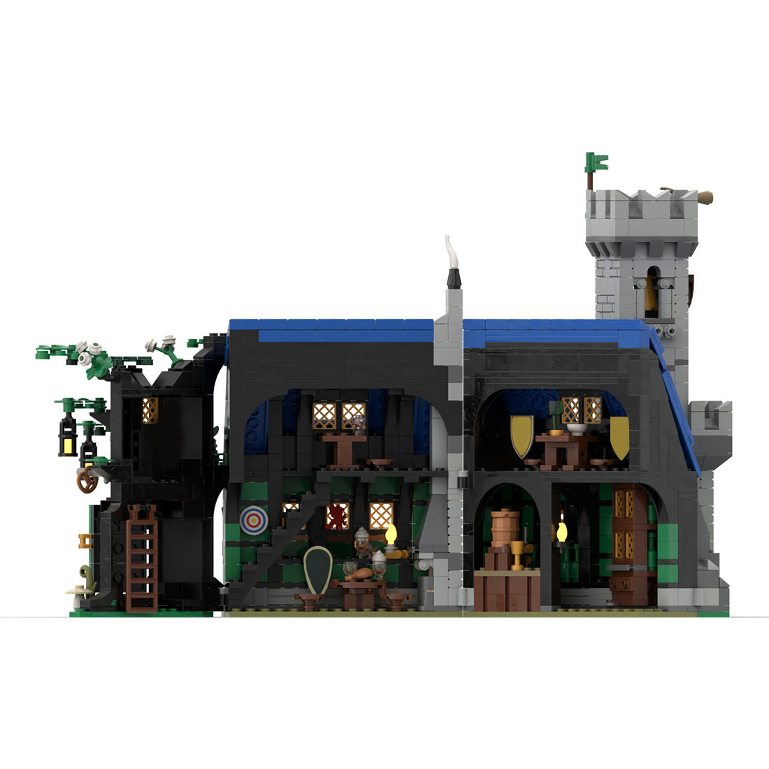 MOC-255468 Sword & Pretzel Inn Building Blocks