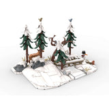 Winter Adventure Street Scene Building Blocks