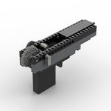 Automatic Rubber Band Shooter Building Blocks