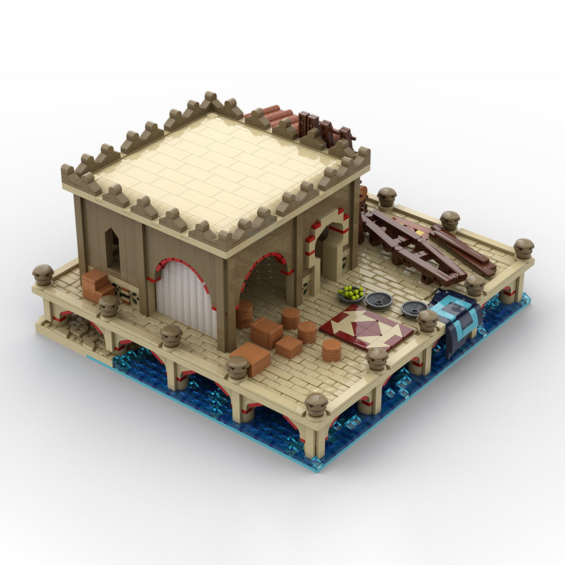MOC-213366 Age of Empires - Dock Building Blocks