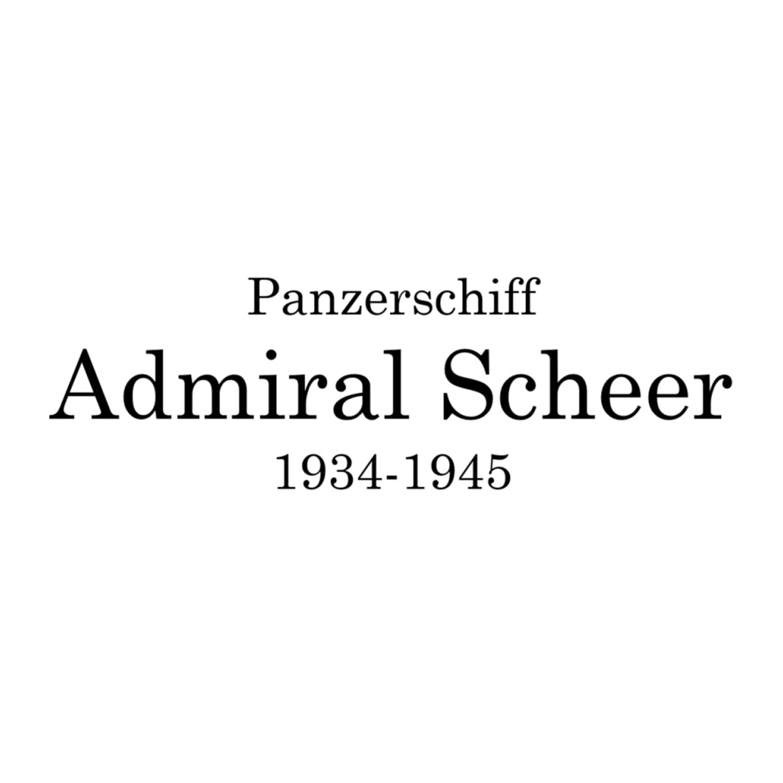 1/300 Scale Germany 3 in 1 Deutschland-class warship Building Blocks