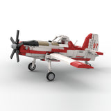 AT-802F Fire Boss Tanker 83/97 Amphibious Firefighting Plane Building Blocks
