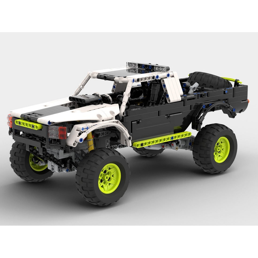 MOC-3320 RC Desert Off-Road Truck Building Blocks