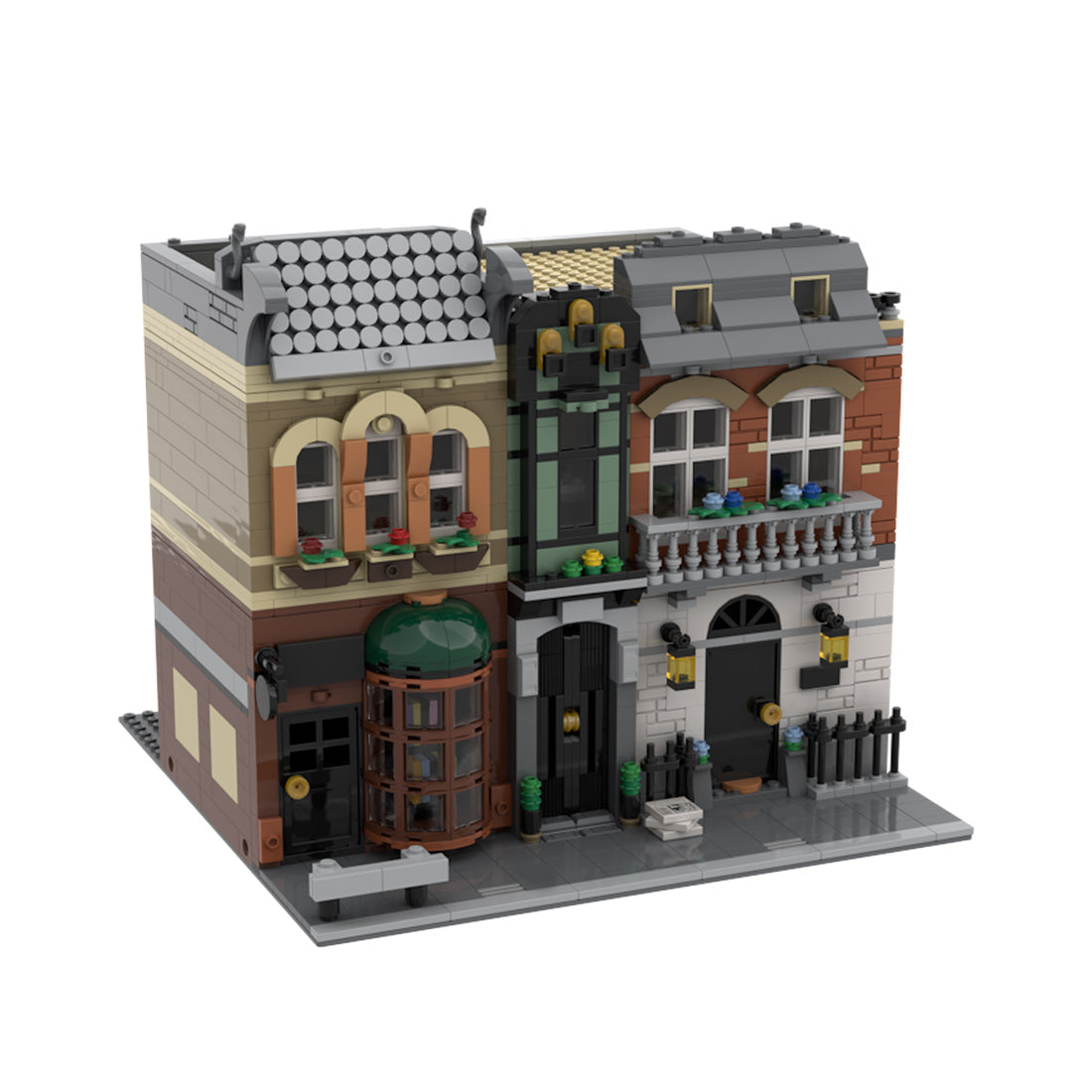 MOC-227235 Modular Detective Shop Building Blocks