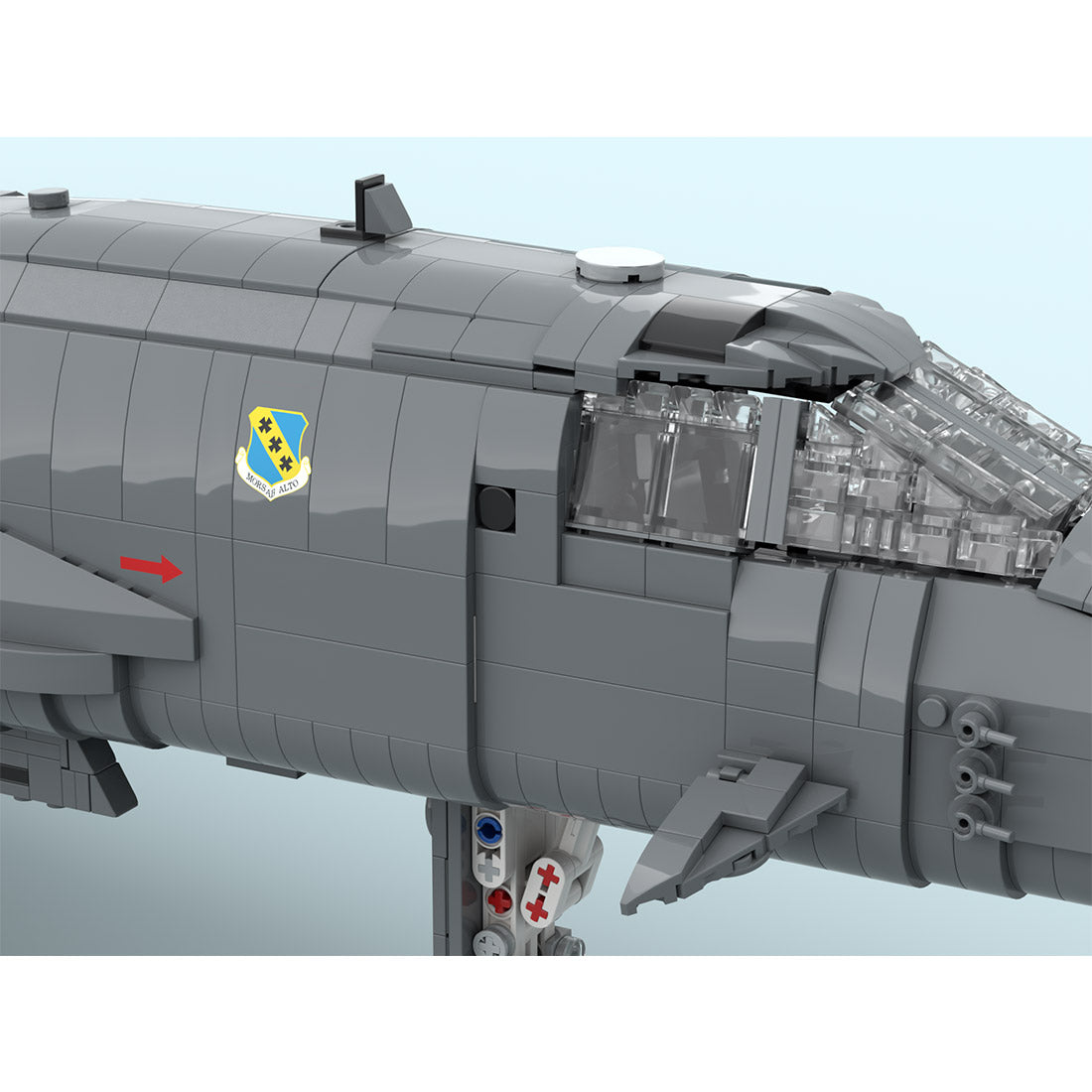 MOC-163732 Rockwell B-1 Lancer Building Blocks
