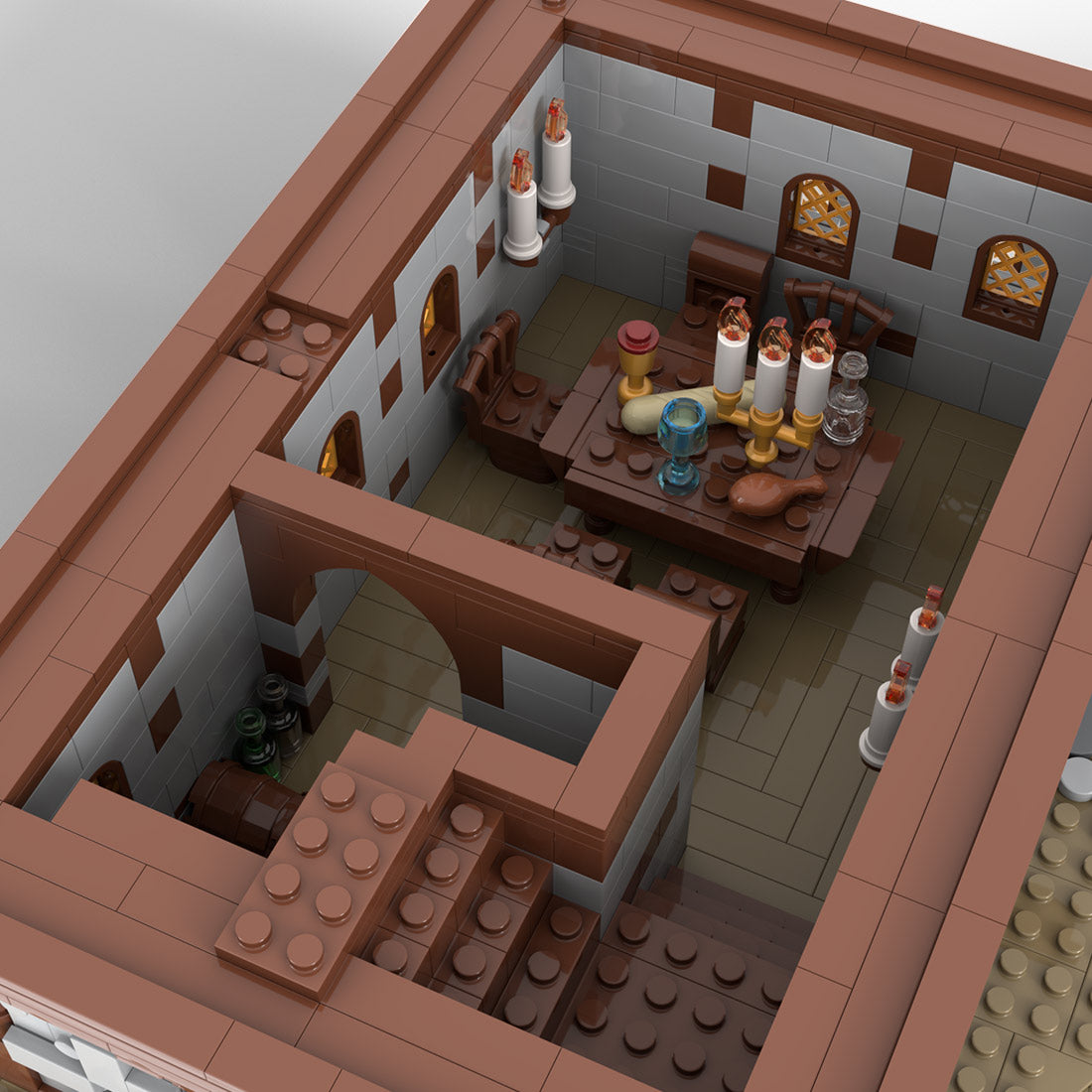 MOC-192313 Medieval Inn Building Blocks