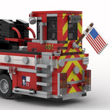 MOC-242542 2023 Pierce Quantum Tiller Ladder Fire Truck El paso County Building Blocks
