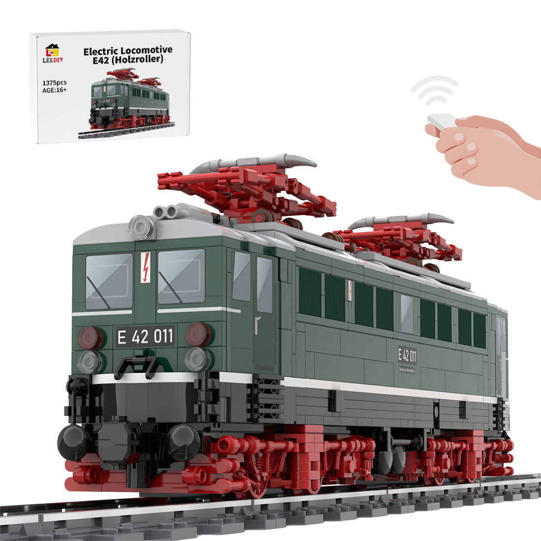 MOC-133607 BR E42 Electric Locomotive Building Blocks