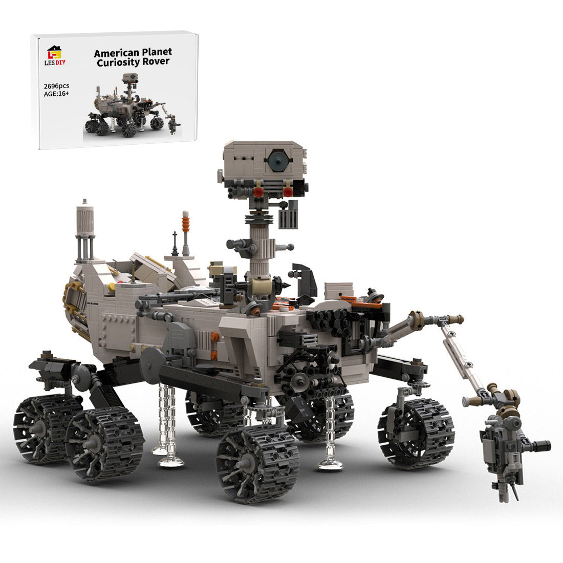 MOC-80946 1/9 American Planet Curiosity Rover