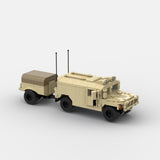 Desert HUMVEE 8 Modern Military Vehicle Building Blocks
