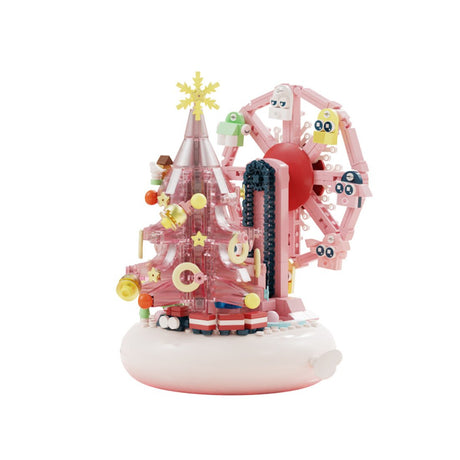 Christmas Ferris Wheel Spinning Music Box - LesDiy - 