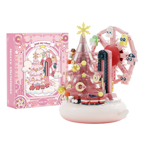 Christmas Ferris Wheel Spinning Music Box - LesDiy - 