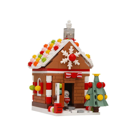 Christmas Gingerbread House - LesDiy - building blocks