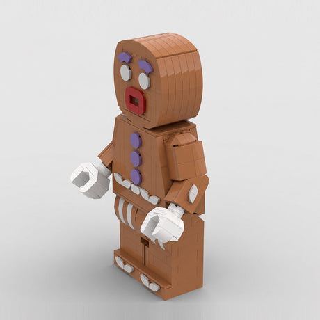 Christmas Gingerbread Man Building Blocks-LesDiy-Building Blocks-