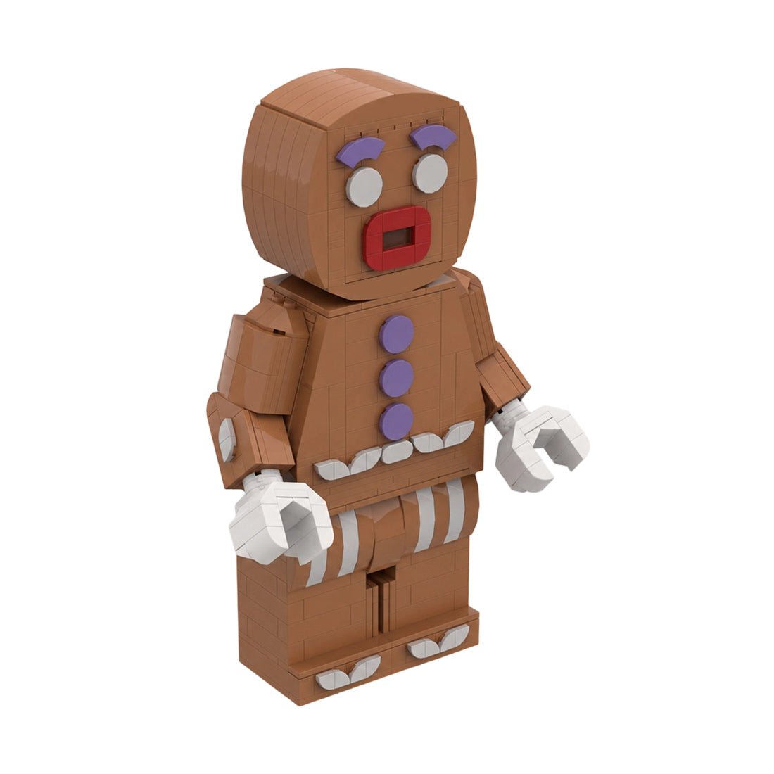 Christmas Gingerbread Man Building Blocks-LesDiy-Building Blocks-