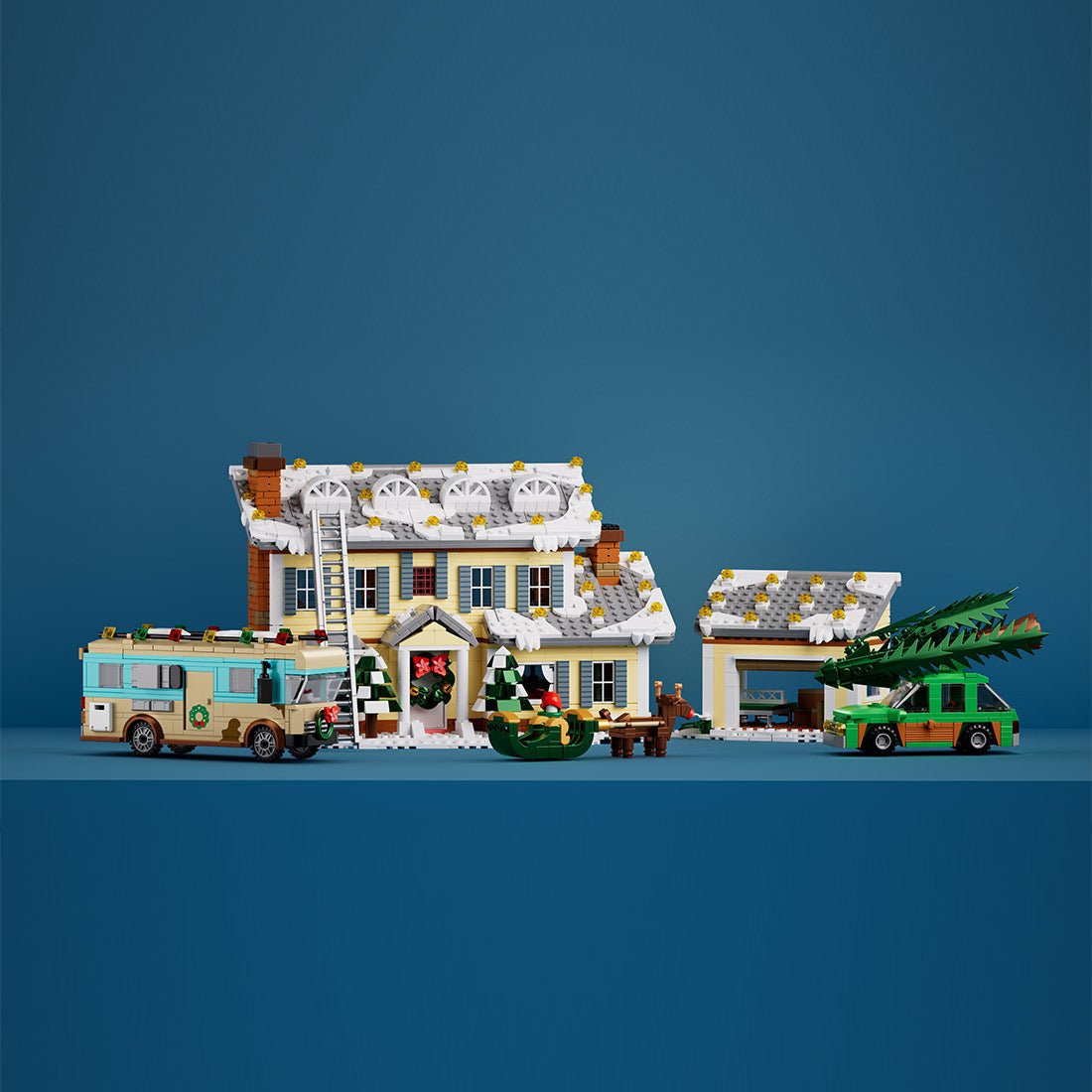 Christmas Holiday Home Building Blocks - LesDiy - Building Blocks