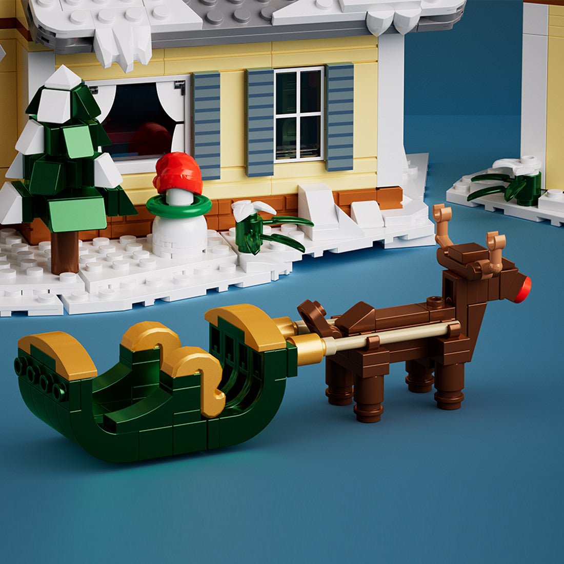 Christmas Holiday Home Building Blocks - LesDiy - Building Blocks