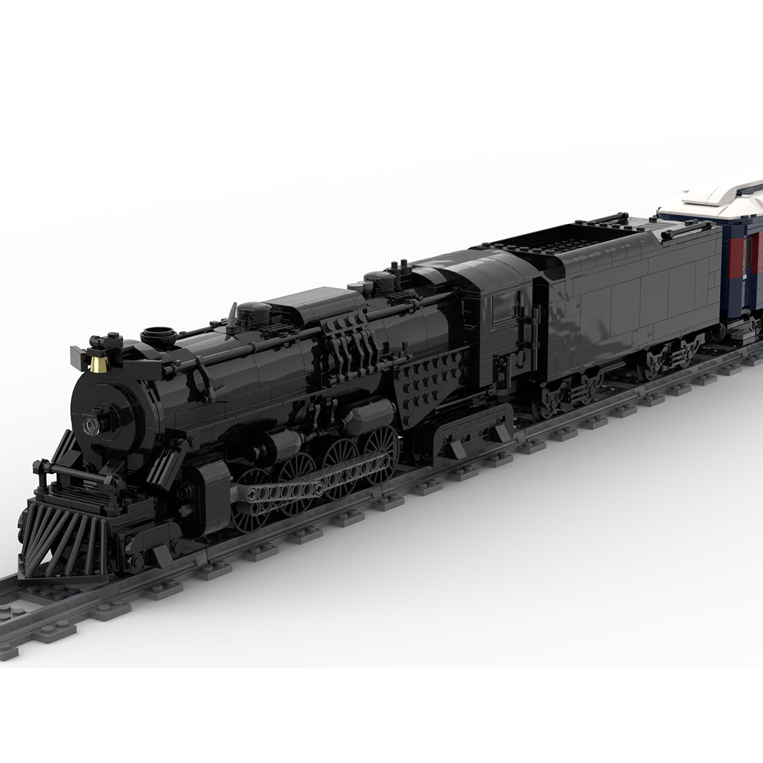 Christmas Polar Locomotive Building Blocks - LesDiy - Locomotive