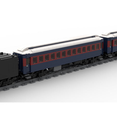 Christmas Polar Locomotive Building Blocks - LesDiy - Locomotive