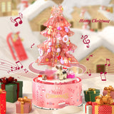 Christmas Spinning Music Box with Light - LesDiy - 
