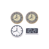 Clock Building Blocks Part Set for Tech/Street Scene Series - LesDiy - 