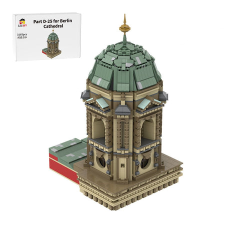 D - 25 Module for MOC - 169060 Berlin Cathedral Building Blocks - LesDiy - 