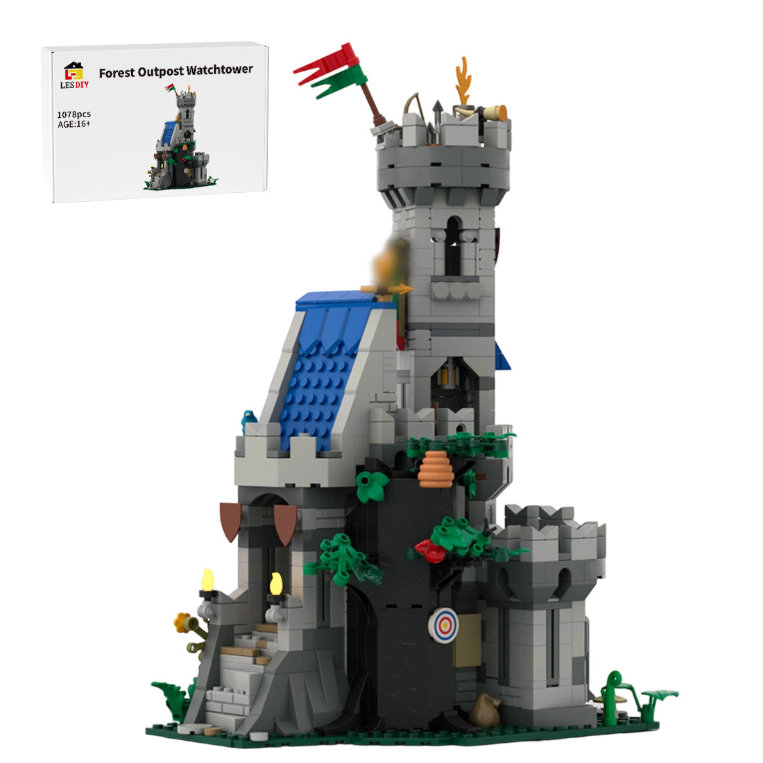 MOC-209693 Hidden Grove Stronghold Variant Building Blocks
