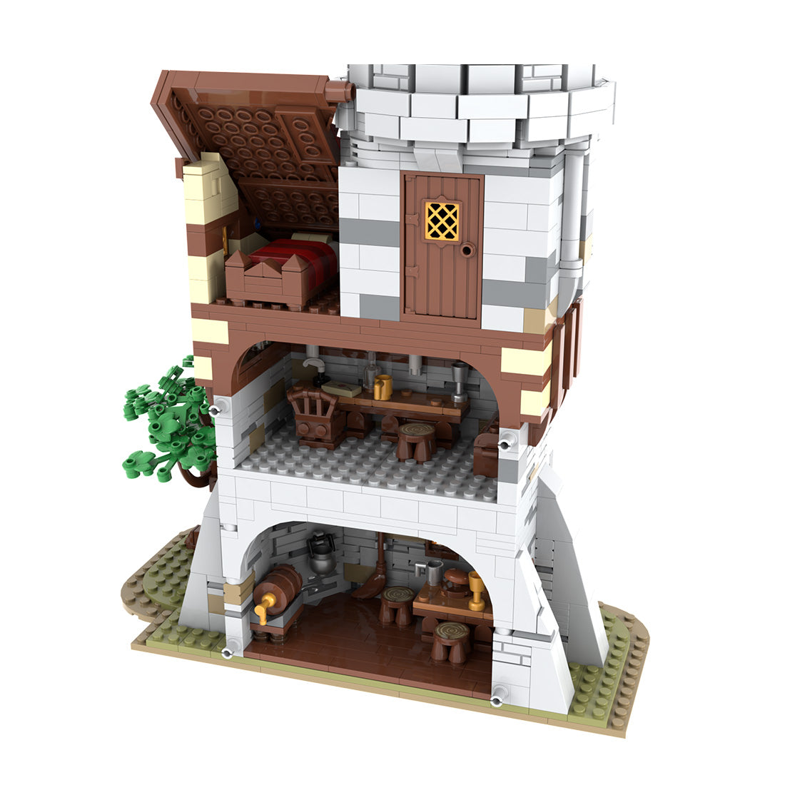 MOC-212258 Medieval Tower Building Blocks