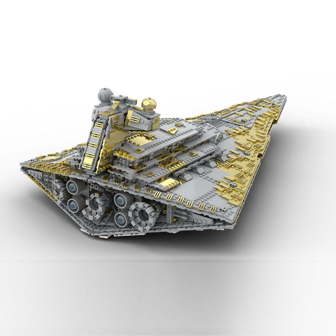 SW Thrawn's Chimaera Imperial 1 class Destroyer Golden Building Blocks