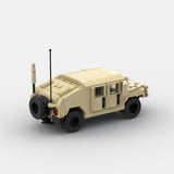 Desert HUMVEE 5 Modern Military Vehicle Building Blocks