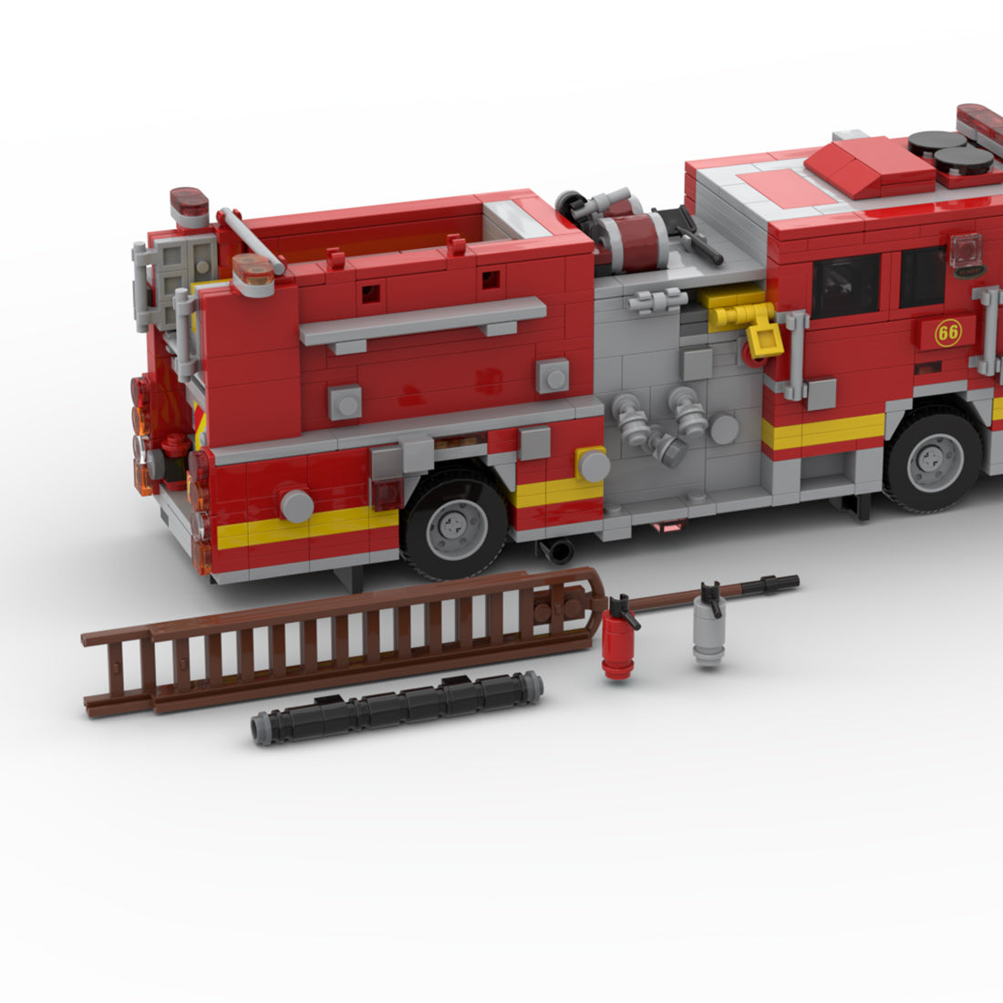 MOC-255001 2006 KME Predator Severe Fire Engine LACoFD Building Blocks