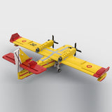 1/35 Scale Amphibious Firefighting Aircraft CL-415 Building Blocks