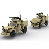 MOC Armored Vehicle M-ATV Military Building Block