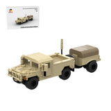 Desert HUMVEE 9 Modern Military Vehicle Building Blocks