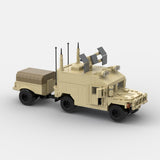 Desert HUMVEE 10 Modern Military Vehicle Building Blocks