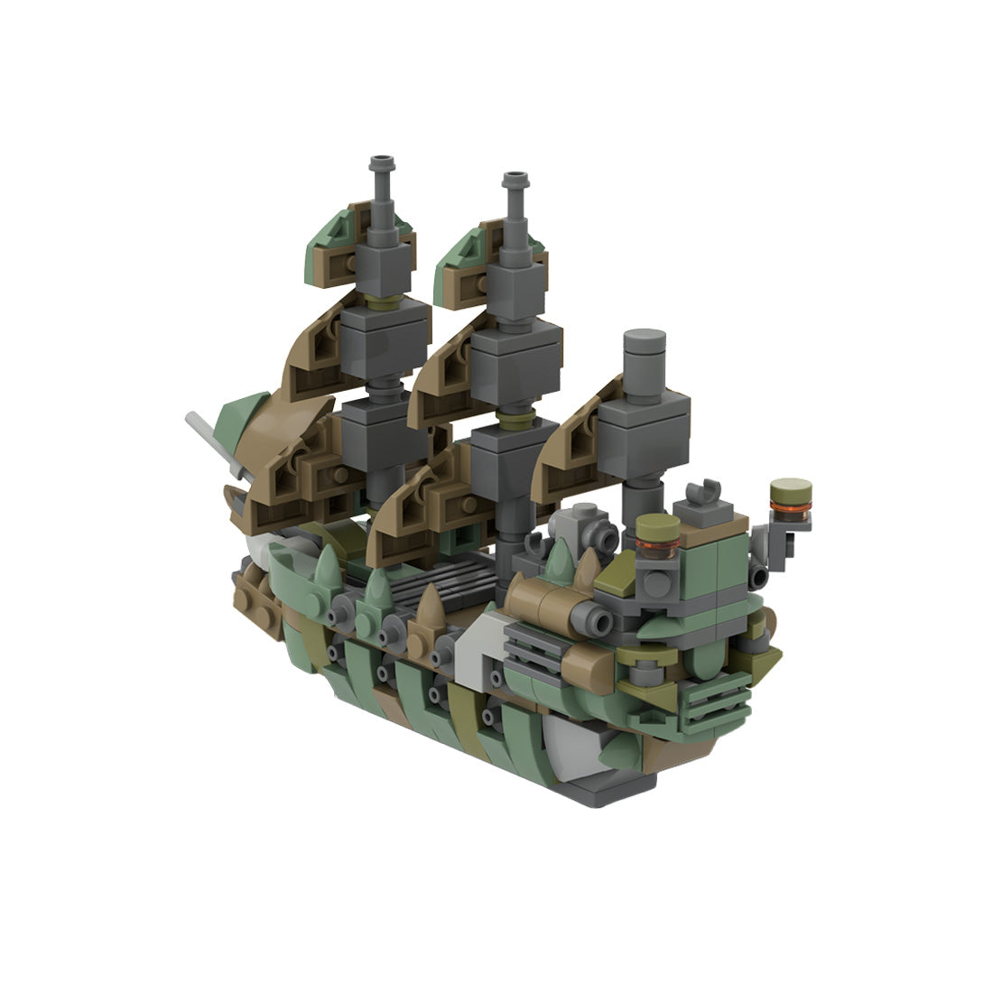 MOC-275987 Pirates of the Caribbean Flying Dutchman Mini Ship Building Blocks