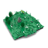 Medieval Cavern Dwelling Modular Section 4 Living Room Building Blocks