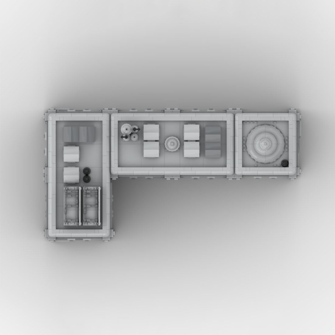 Modular III Sci-Fi Outpost Building Blocks