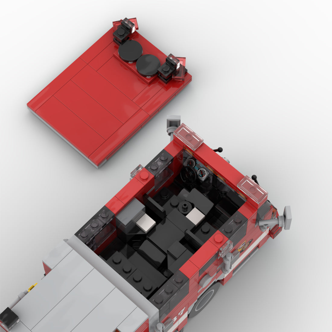 MOC-264720 2024 Smeal-Spartan Gladiator RMA Quint Soledad Truck 37 Building Blocks