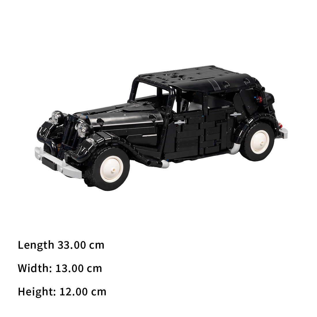 MOC-149659 Citroën Traction (Rounded Trunk) Building Blocks