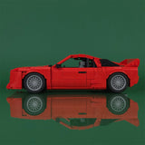 Italian Racing Sports Car Building Block (gobricks/red)