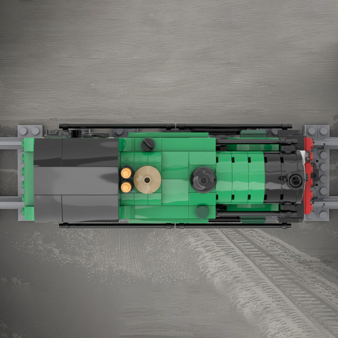 MOC-234145 GWR 1400 Class Steam Locomotive Building Blocks