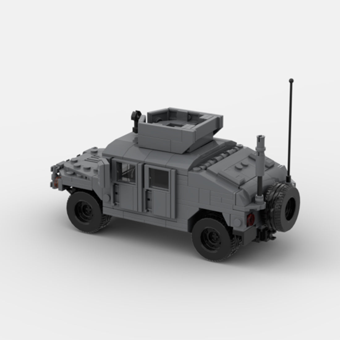 Urban HUMVEE 1 Modern Military Vehicle Building Blocks