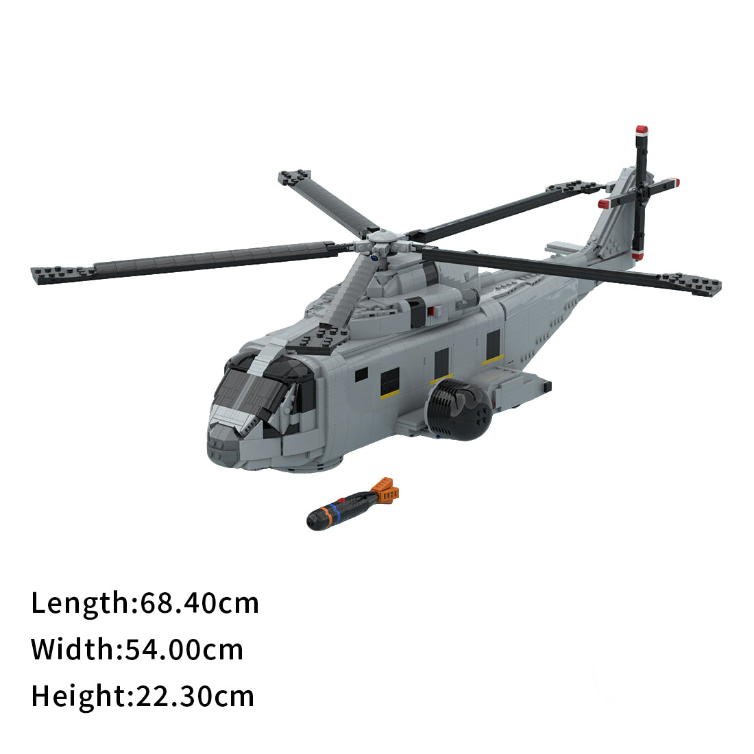 MOC-236058 AgustaWestland AW-101 Merlin Building Blocks
